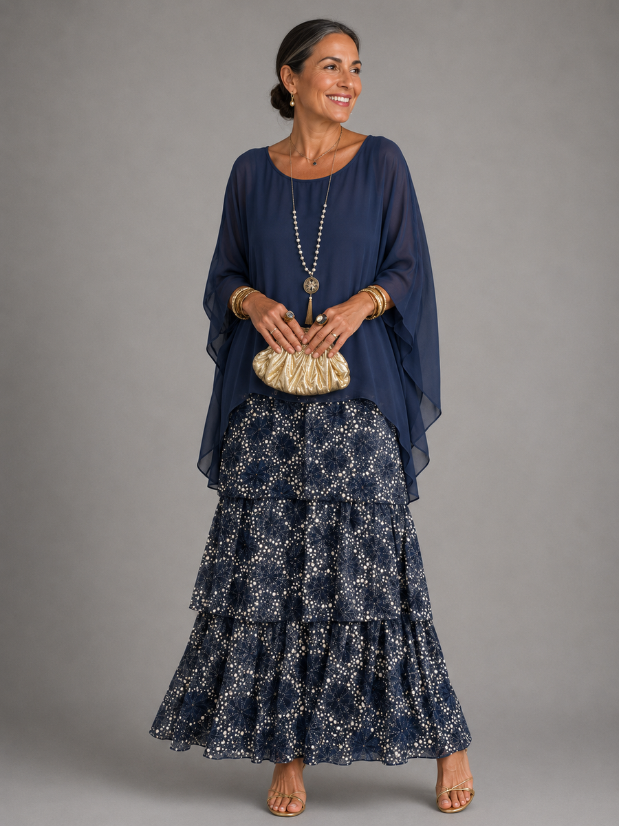 Heaven™ | Elegant Flowing Tummy Flattering Maxi Dress