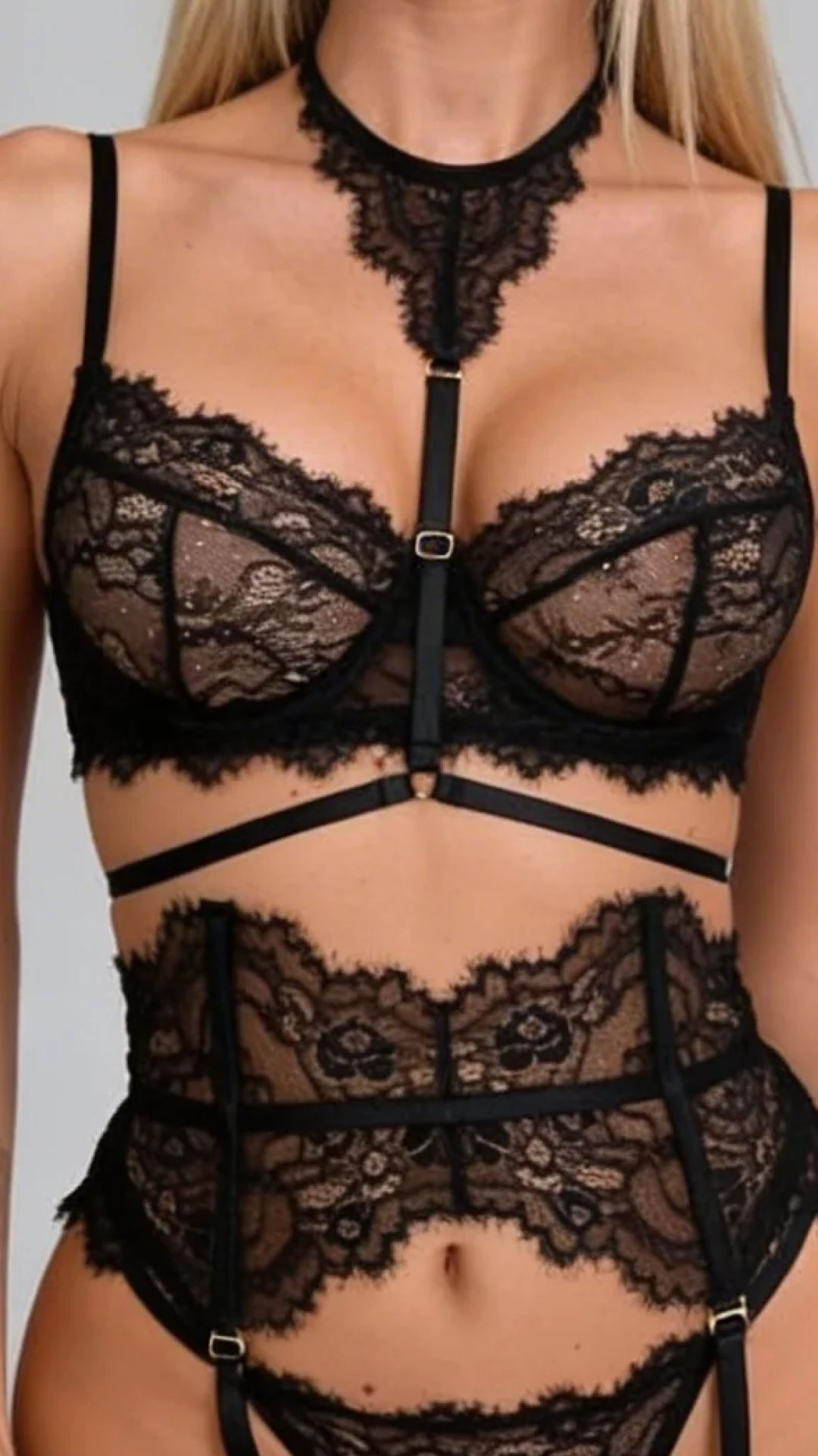 Emily 4-Piece Lingerie Set